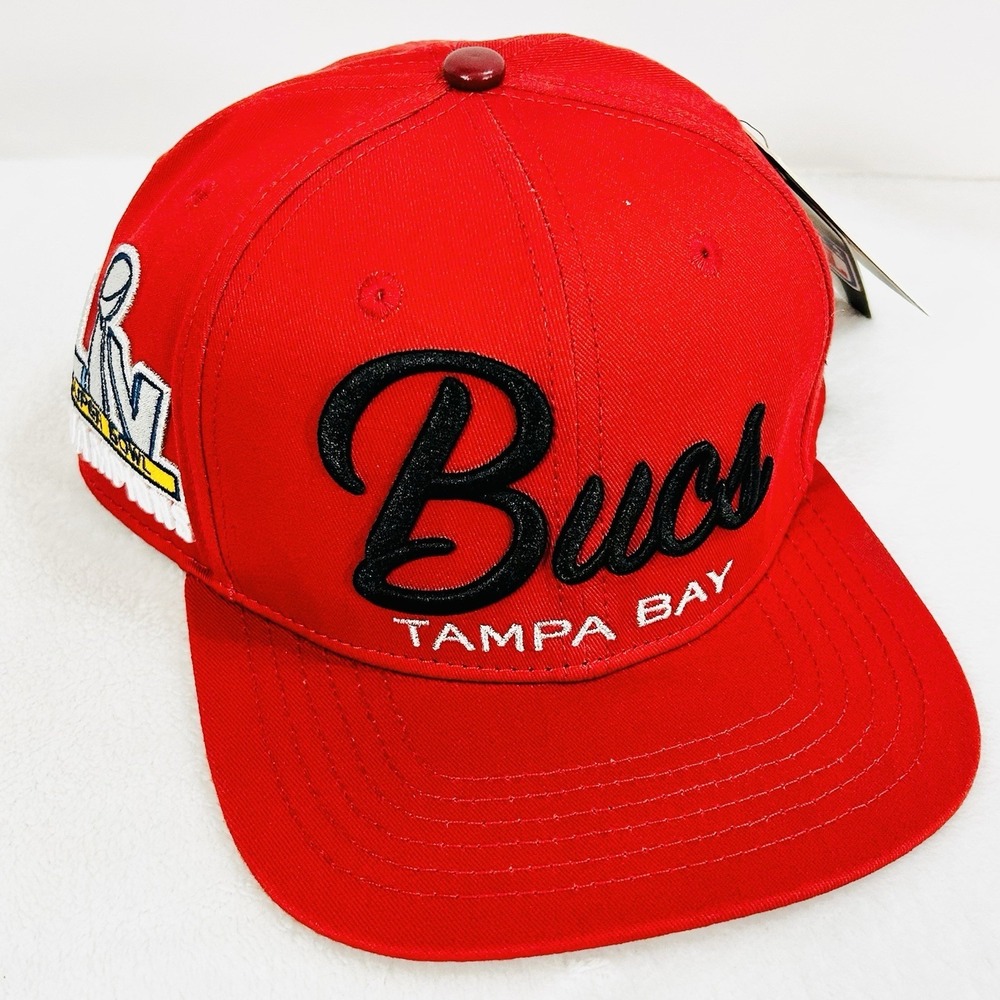 Tampa Bay Buccaneers Pro Standard Script Super Bowl Snapback‎ Hat Cap Adjustable